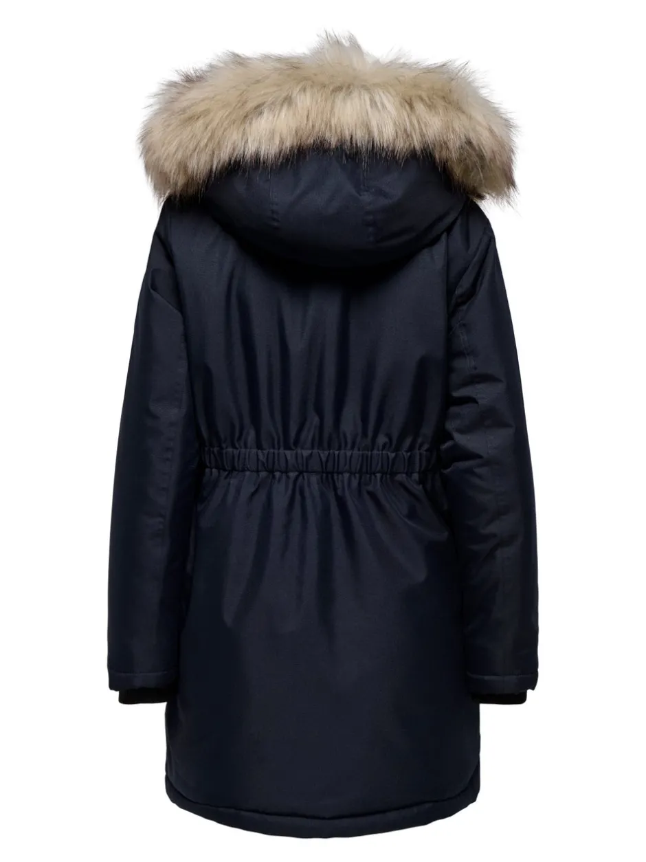 Clearance OLMIRIS Lang parka Dame Jakker Og Frakker