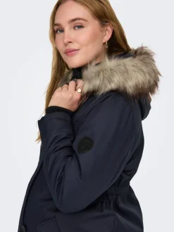 Clearance OLMIRIS Lang parka Dame Jakker Og Frakker