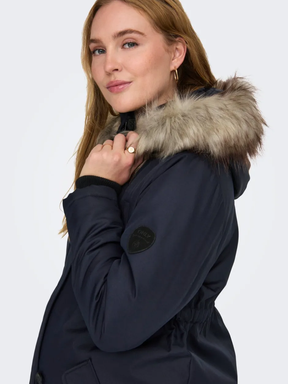 Clearance OLMIRIS Lang parka Dame Jakker Og Frakker