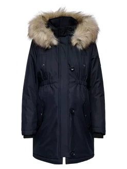 Clearance OLMIRIS Lang parka Dame Jakker Og Frakker