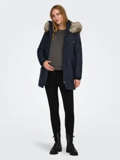 Clearance OLMIRIS Lang parka Dame Jakker Og Frakker