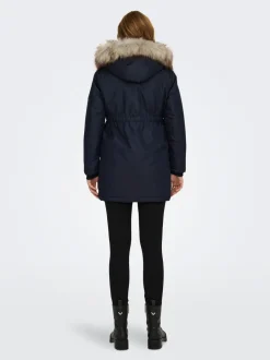 Clearance OLMIRIS Lang parka Dame Jakker Og Frakker