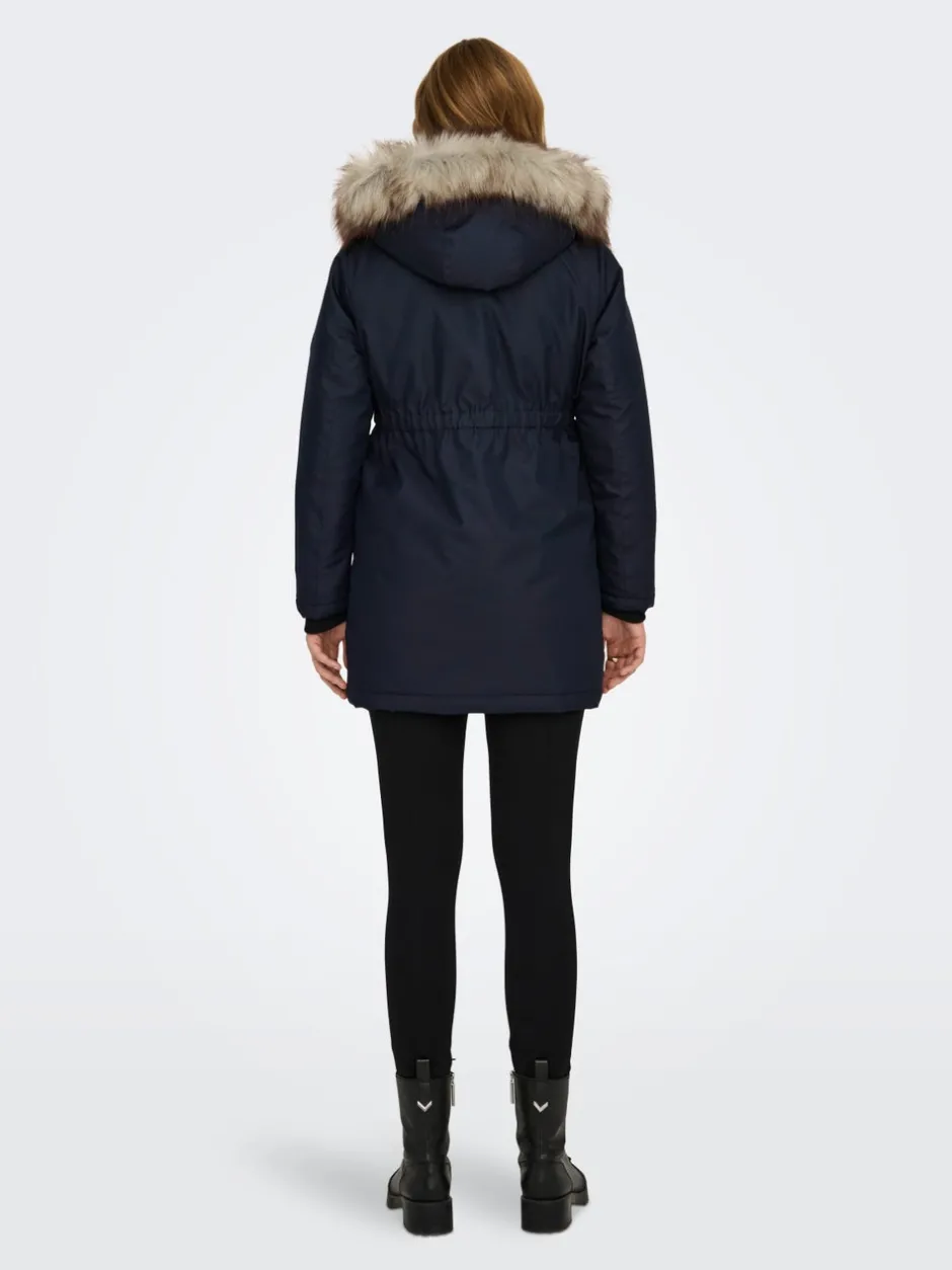 Clearance OLMIRIS Lang parka Dame Jakker Og Frakker