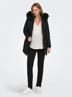 New OLMIRIS Lang parka Dame Jakker Og Frakker