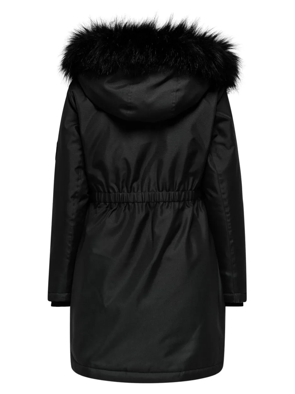 New OLMIRIS Lang parka Dame Jakker Og Frakker