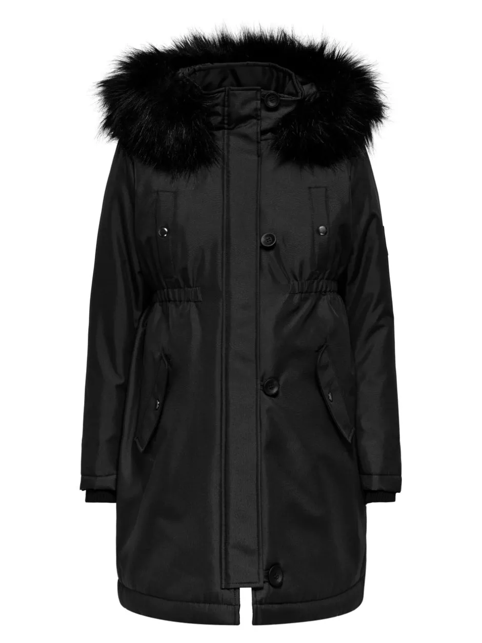 New OLMIRIS Lang parka Dame Jakker Og Frakker