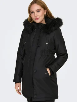 New OLMIRIS Lang parka Dame Jakker Og Frakker