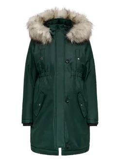 New OLMIRIS Lang parka Dame Jakker Og Frakker