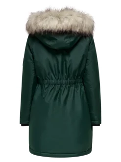 New OLMIRIS Lang parka Dame Jakker Og Frakker