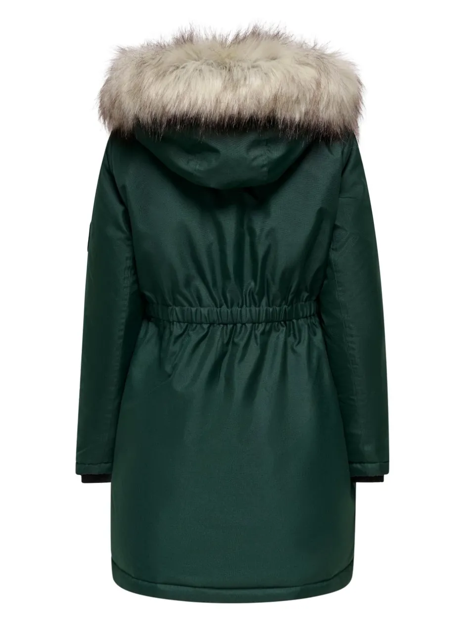New OLMIRIS Lang parka Dame Jakker Og Frakker