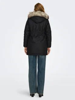 Hot OLMIRIS Lang parka Dame Jakker Og Frakker