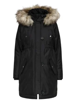 Hot OLMIRIS Lang parka Dame Jakker Og Frakker