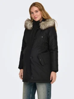 Hot OLMIRIS Lang parka Dame Jakker Og Frakker