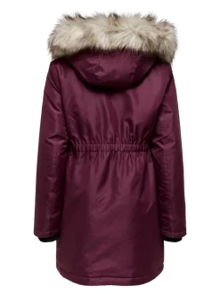 Discount OLMIRIS Lang parka Dame Jakker Og Frakker