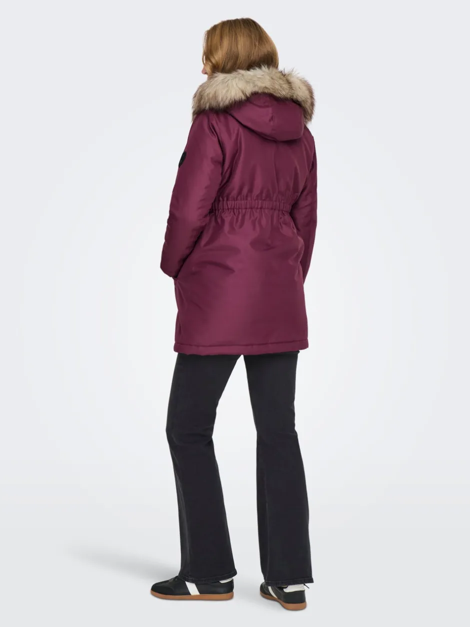 Discount OLMIRIS Lang parka Dame Jakker Og Frakker