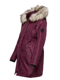Discount OLMIRIS Lang parka Dame Jakker Og Frakker