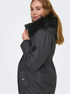 Outlet OLMIRIS Lang parka Dame Jakker Og Frakker