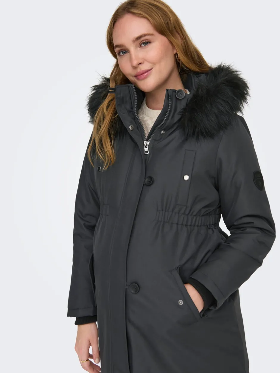 Outlet OLMIRIS Lang parka Dame Jakker Og Frakker