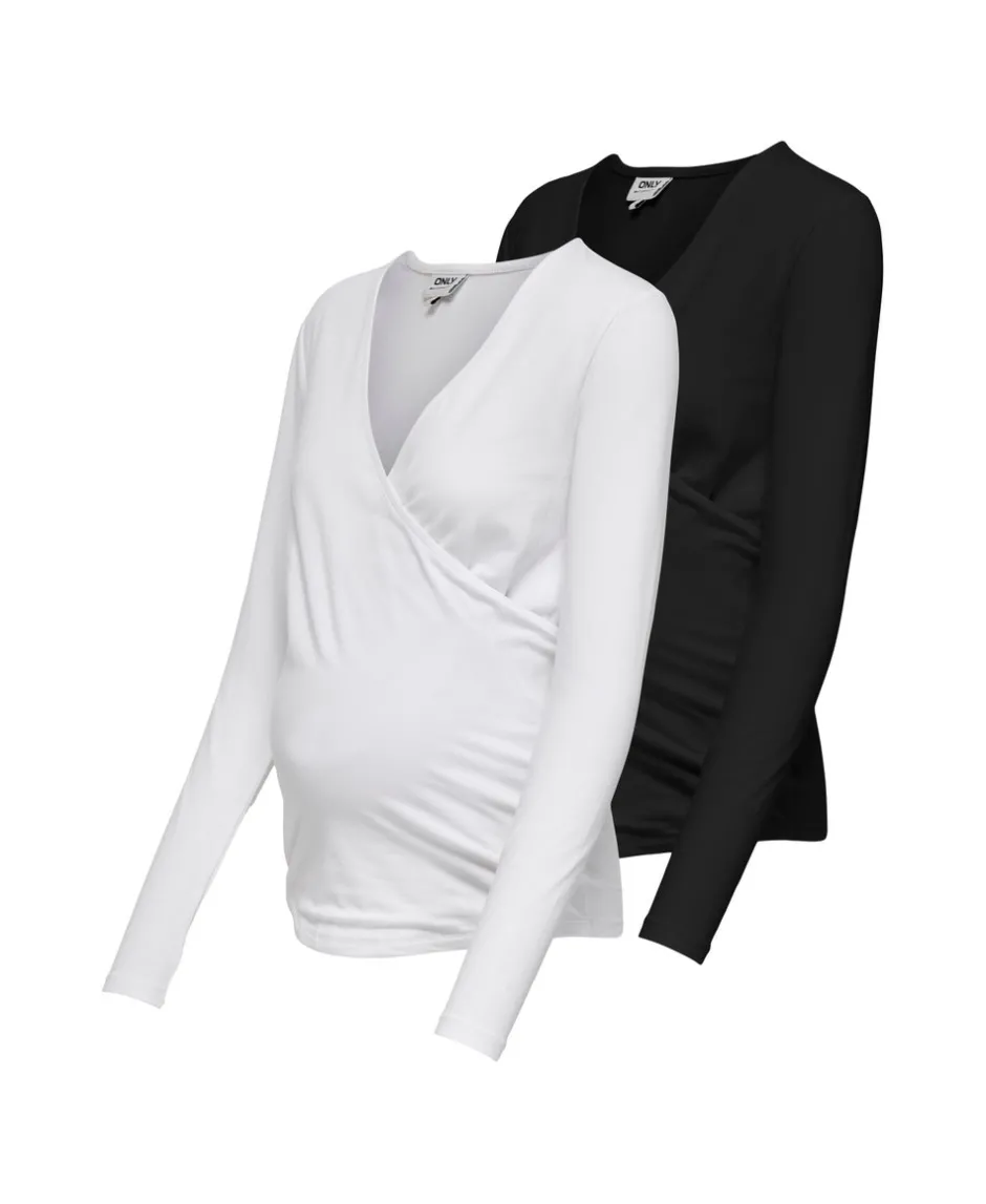 OLMJOY 2-pack Bluse Dame Toppe