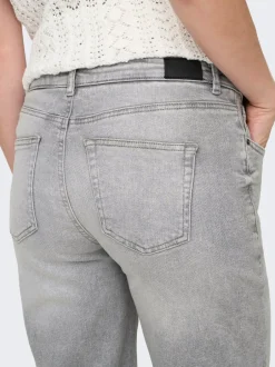 Outlet OLMJUICY Høj talje Wide leg fit Jeans Dame Jeans