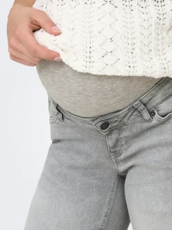 Outlet OLMJUICY Høj talje Wide leg fit Jeans Dame Jeans