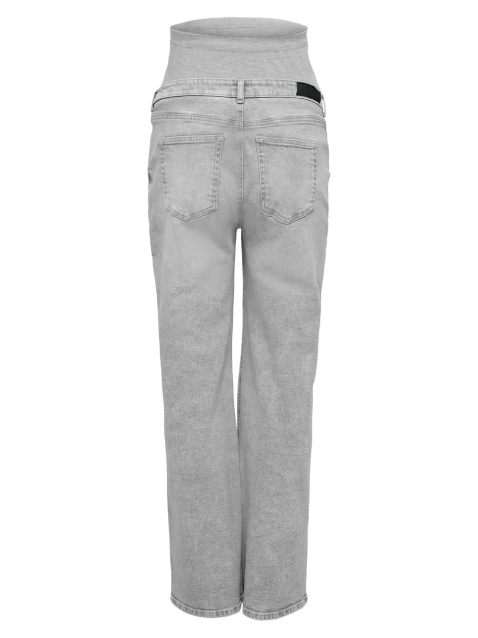 Outlet OLMJUICY Høj talje Wide leg fit Jeans Dame Jeans