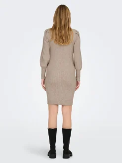 New OLMKATIA Kort kjole Dame Strik & Cardigans
