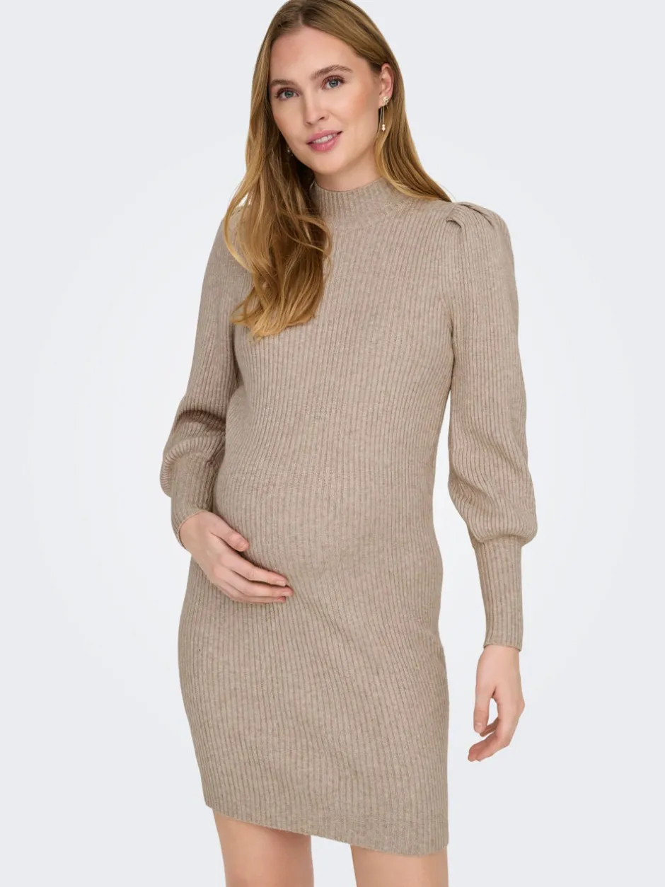 New OLMKATIA Kort kjole Dame Strik & Cardigans