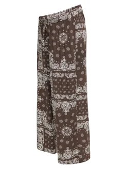 Hot OLMKAVI Wide leg fit Bukser Dame Bukser