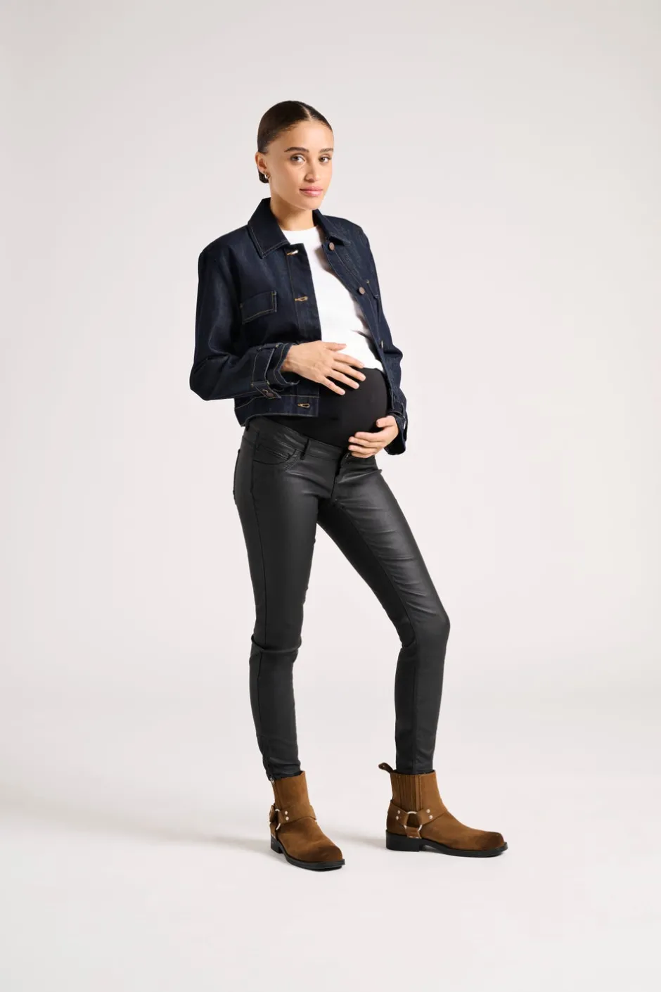 Outlet OLMKENDELL Mellemhøj talje Skinny fit Ankellængde Jeans Dame Jeans