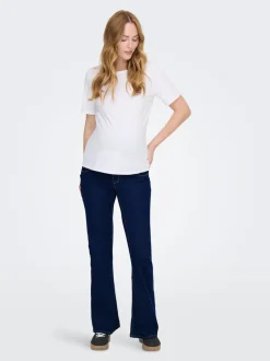 Discount OLMLANA Høj talje Retro flared fit Jeans Dame Jeans