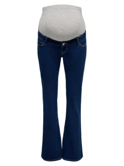 Discount OLMLANA Høj talje Retro flared fit Jeans Dame Jeans