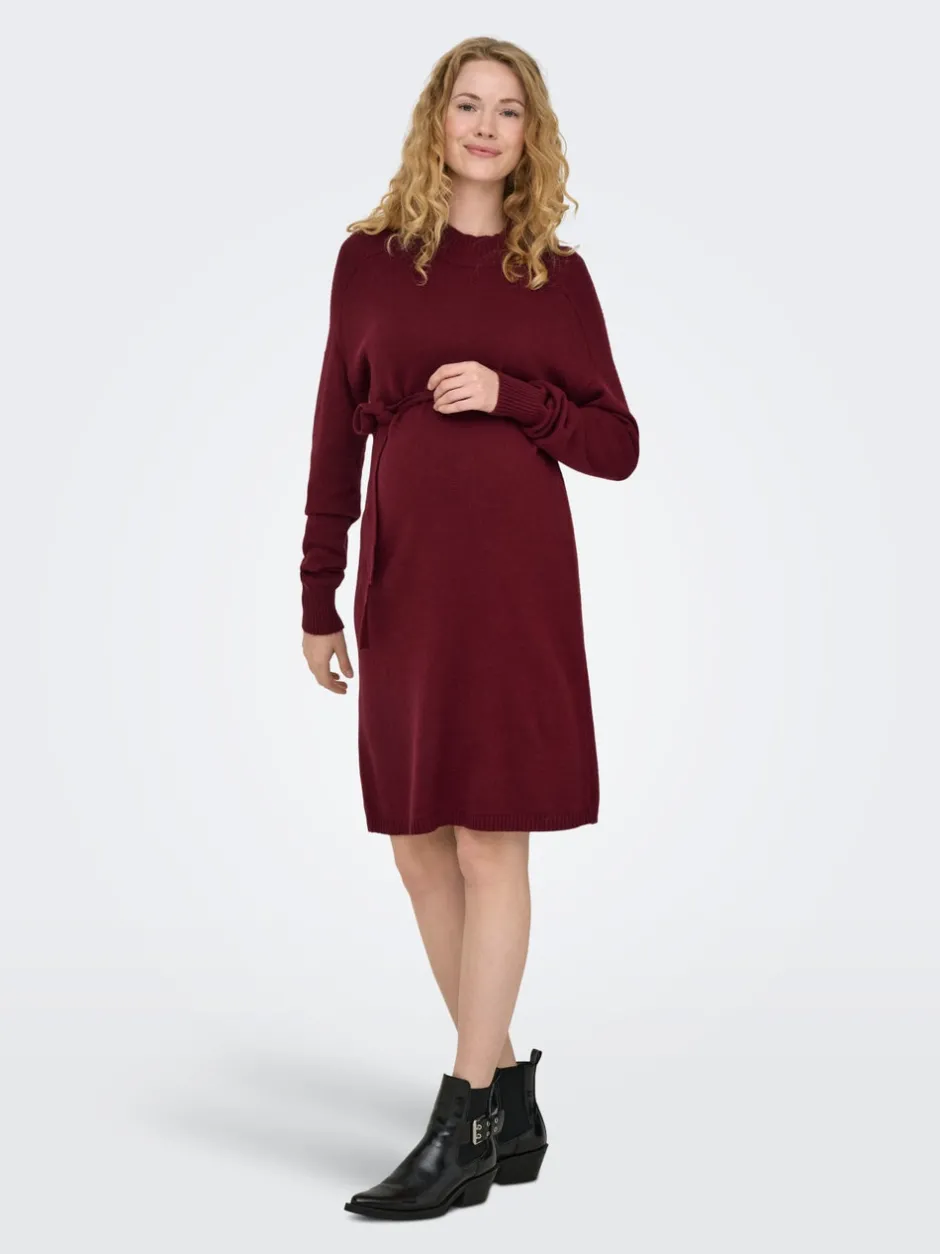 Discount OLMLEVA Lang kjole Dame Strik & Cardigans