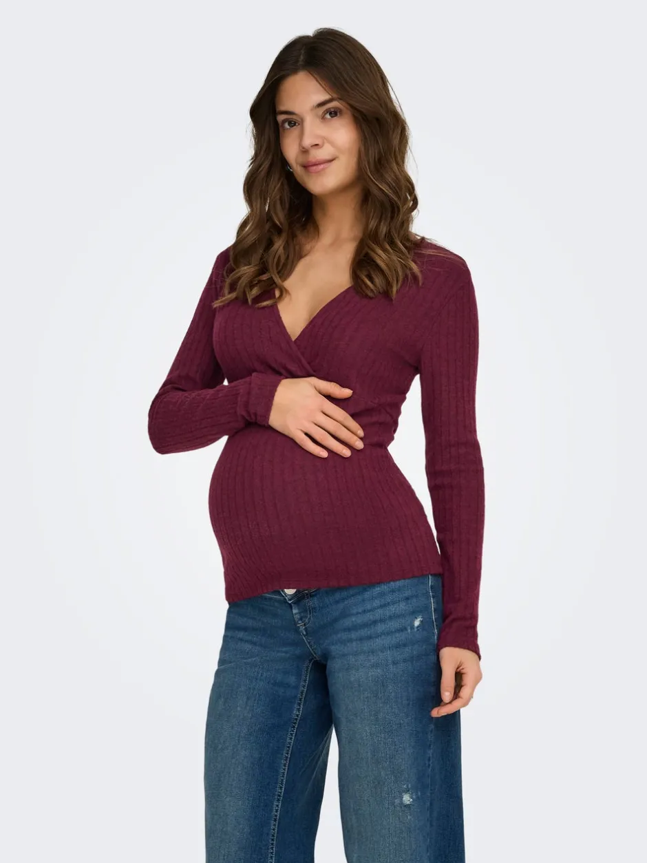 Discount OLMLOLA Bluse Dame Strik & Cardigans|Ammetøj