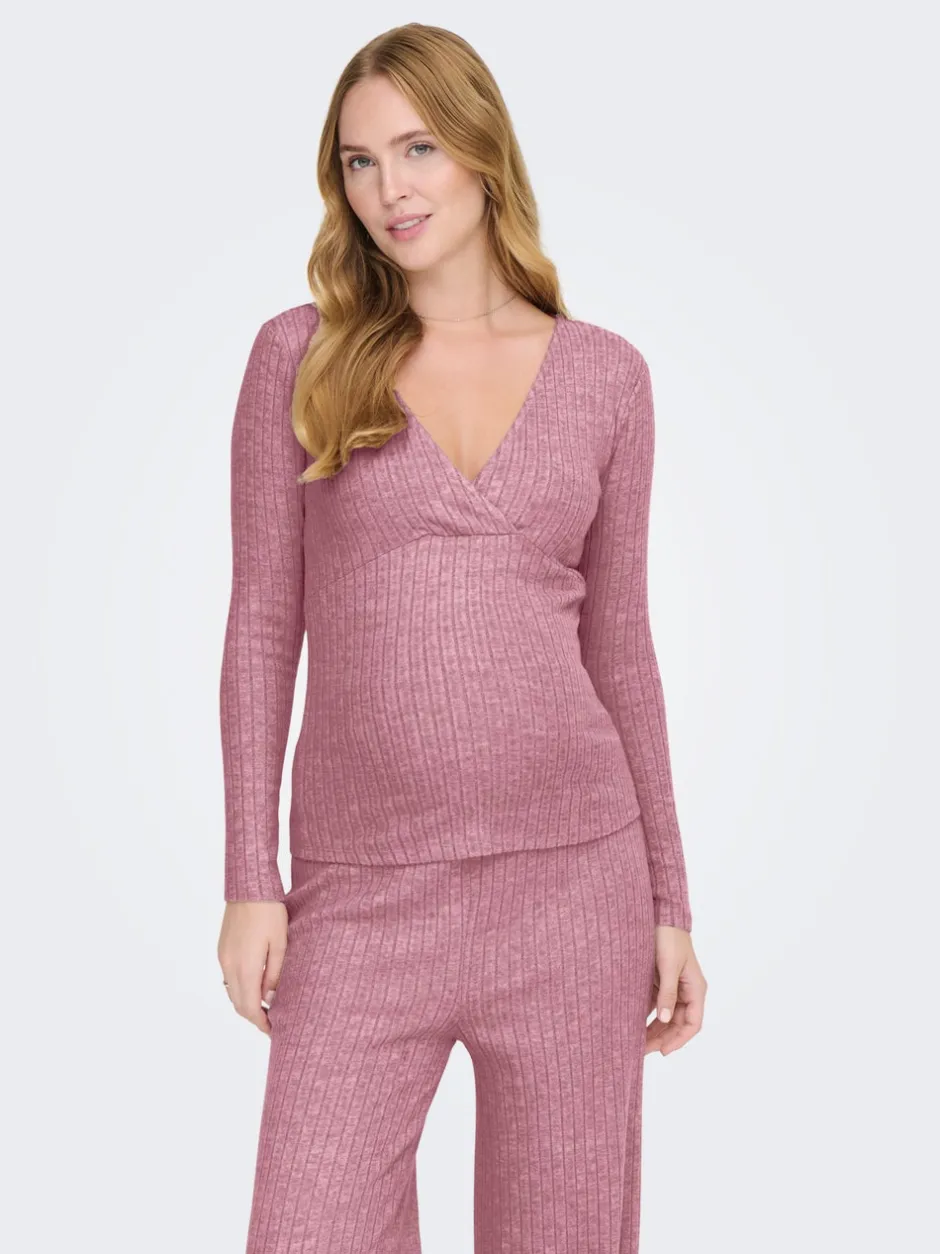 Online OLMLOLA Bluse Dame Strik & Cardigans|Ammetøj