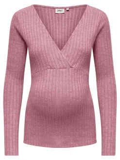 Online OLMLOLA Bluse Dame Strik & Cardigans|Ammetøj