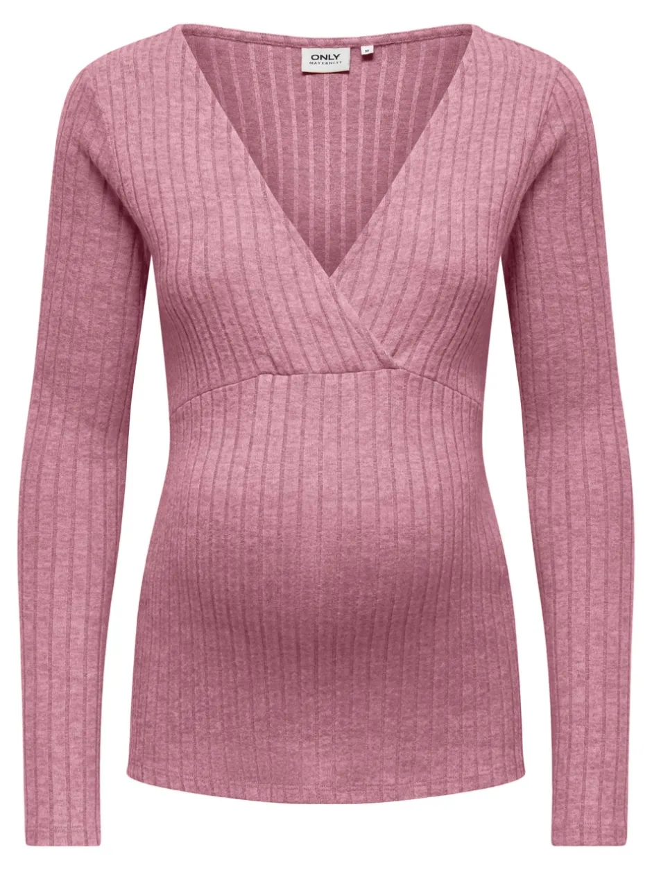 Online OLMLOLA Bluse Dame Strik & Cardigans|Ammetøj