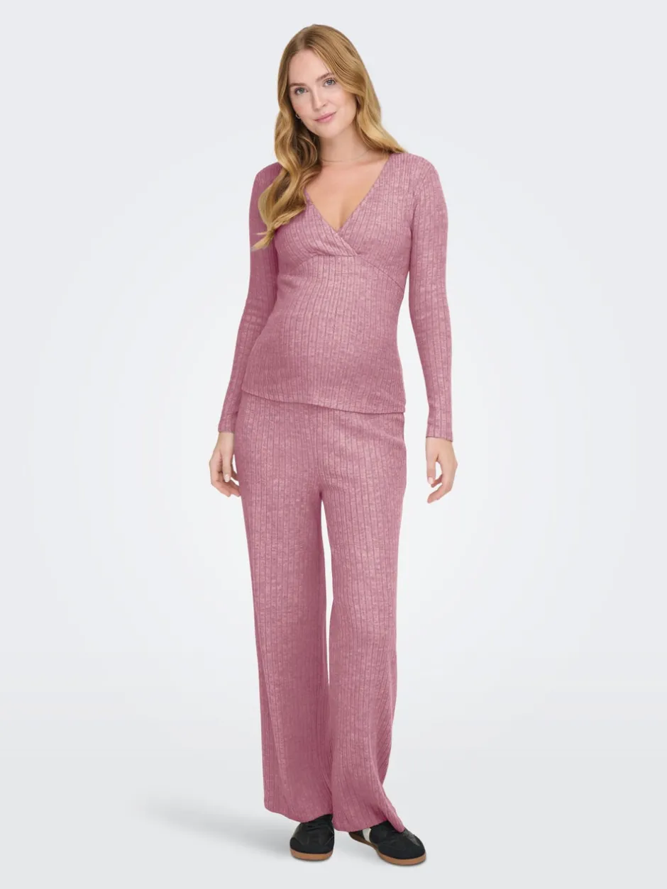 Online OLMLOLA Bluse Dame Strik & Cardigans|Ammetøj