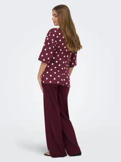 Discount OLMLOLA Regular fit Bukser i wide fit Dame Bukser