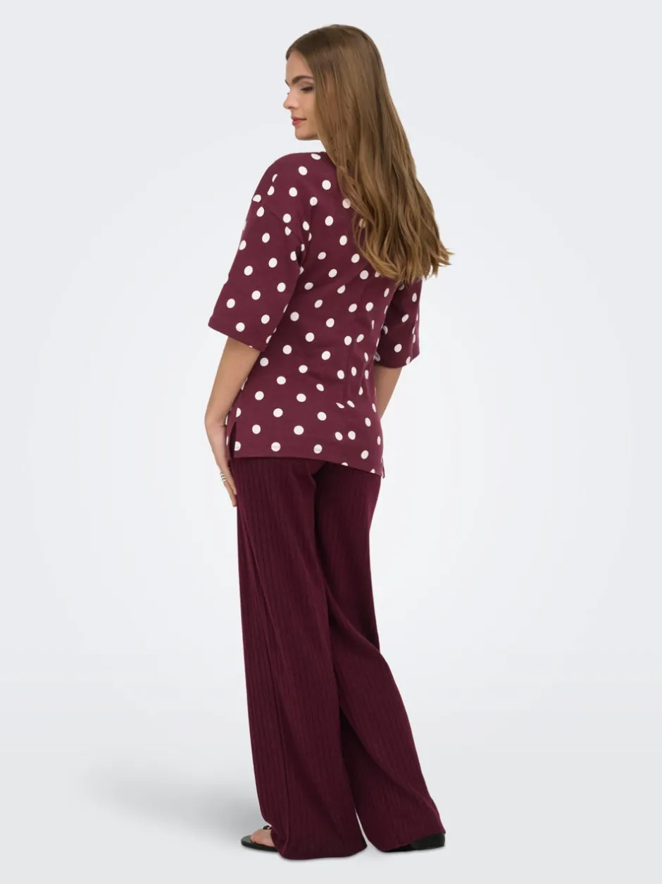 Discount OLMLOLA Regular fit Bukser i wide fit Dame Bukser