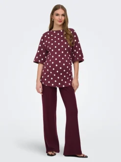 Discount OLMLOLA Regular fit Bukser i wide fit Dame Bukser