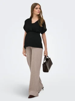Hot OLMLOLA Regular fit Bukser i wide fit Dame Bukser
