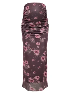 Hot OLMLOURA Nederdel i straight fit Midinederdel Dame Shorts & Nederdele