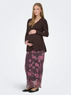 Hot OLMLOURA Nederdel i straight fit Midinederdel Dame Shorts & Nederdele