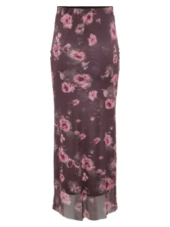 Hot OLMLOURA Nederdel i straight fit Midinederdel Dame Shorts & Nederdele