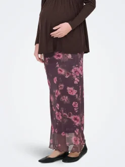 Hot OLMLOURA Nederdel i straight fit Midinederdel Dame Shorts & Nederdele