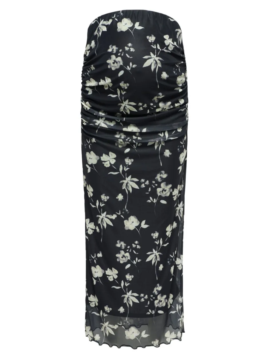 Hot OLMLOURA Nederdel i straight fit Midinederdel Dame Shorts & Nederdele