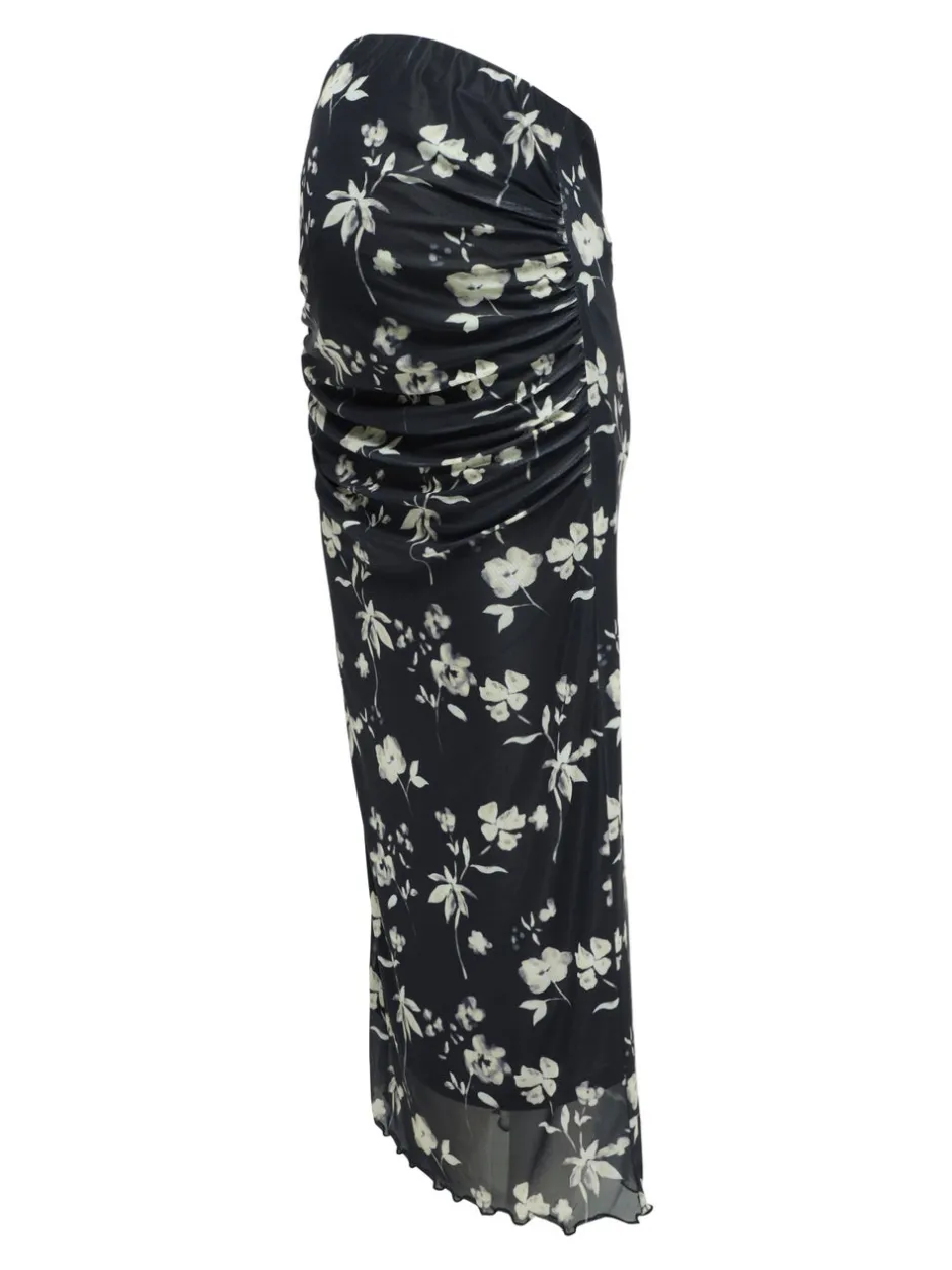 Hot OLMLOURA Nederdel i straight fit Midinederdel Dame Shorts & Nederdele