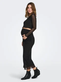 New OLMLOURA Nederdel i straight fit Midinederdel Dame Shorts & Nederdele