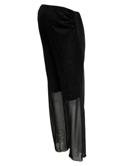 Hot OLMLOURA Wide leg fit Bukser i wide fit Dame Bukser